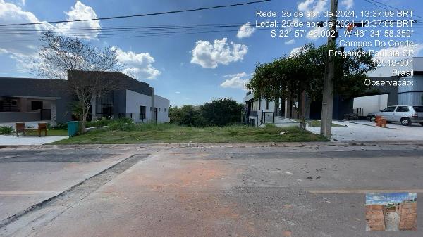 Terreno - Venda, CONDOMINIO RESIDENCIAL CAMPOS DO CO, BRAGANCA PAULISTA, SP
