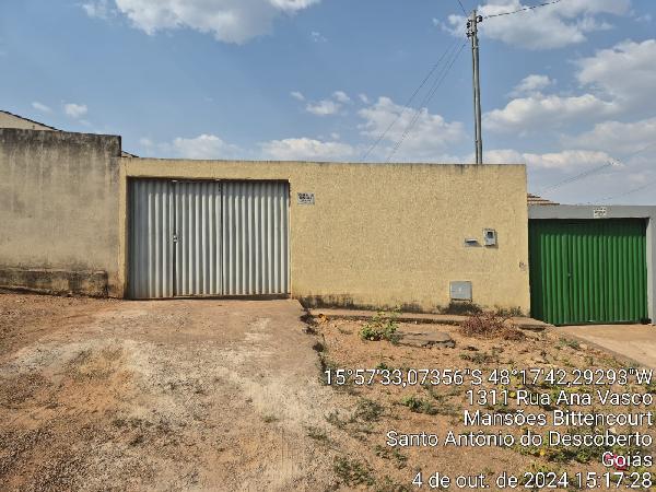 Casa - Venda, PARQUE ESTRELA DALVA XII, SANTO ANTONIO DO DESCOBERTO, GO