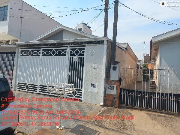 Casa - Venda, JARDIM PEROLA, SANTA BARBARA D'OESTE, SP