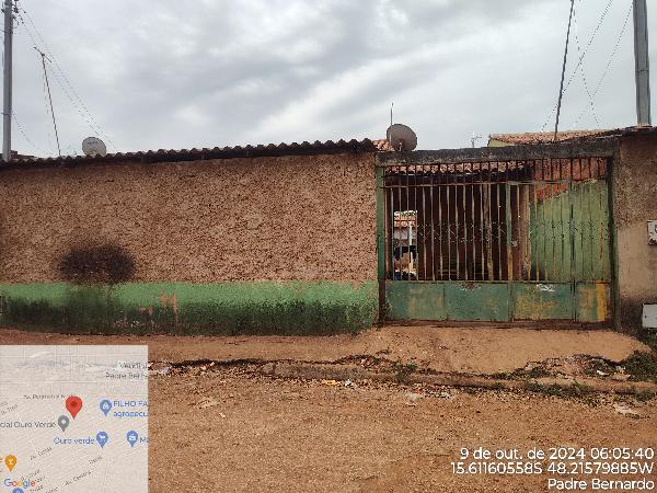 Casa - Venda, OURO VERDE, PADRE BERNARDO, GO