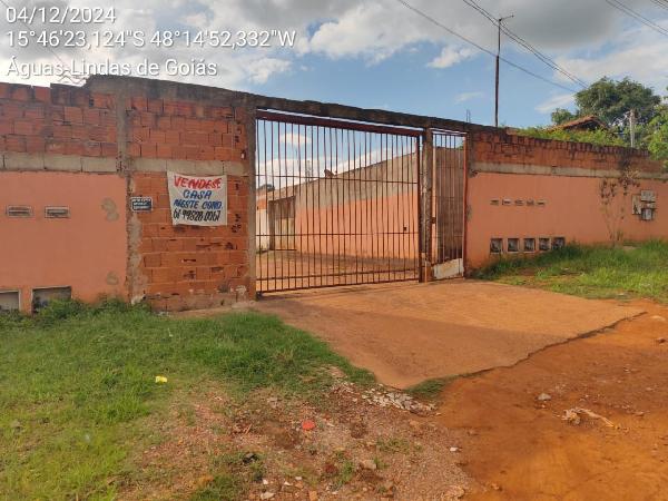 Casa - Venda, AGUAS LINDAS DE GOIAS, GO