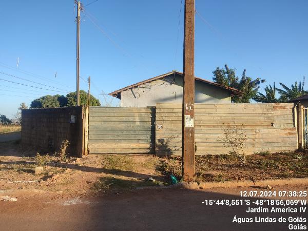 Casa - Venda, JARDIM AMERICA I, AGUAS LINDAS DE GOIAS, GO