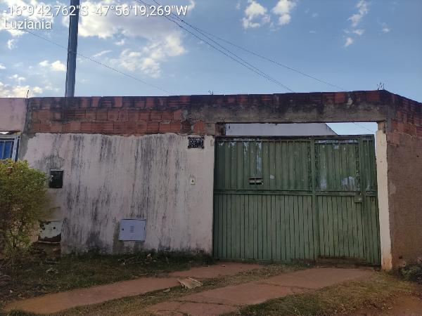 Casa - Venda, PARQUE INDUSTRIAL MINGONE, LUZIANIA, GO