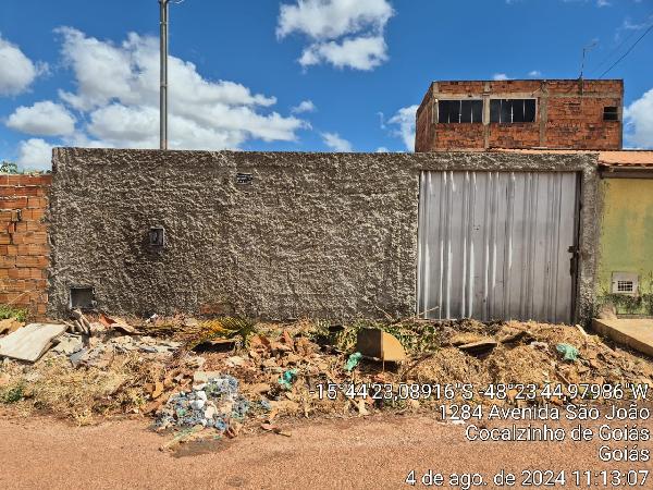 Casa - Venda, COCALZINHO DE GOIAS, GO