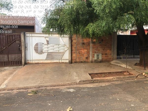 Casa - Venda, JARDIM PAULISTA, TEODORO SAMPAIO, SP