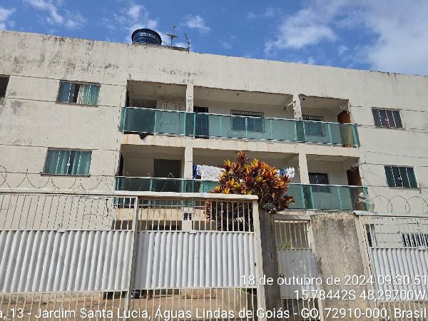 Apartamento - Venda, JARDIM SANTA LUCIA, AGUAS LINDAS DE GOIAS, GO