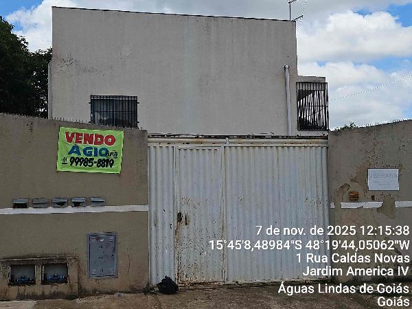 Casa - Venda, JARDIM AMERICA II, AGUAS LINDAS DE GOIAS, GO