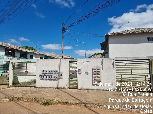 Apartamento - Venda, PARQUE DA BARRAGEM S, AGUAS LINDAS DE GOIAS, GO