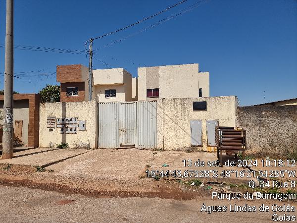 Apartamento - Venda, PARQUE DA BARRAGEM SETOR 08, AGUAS LINDAS DE GOIAS, GO