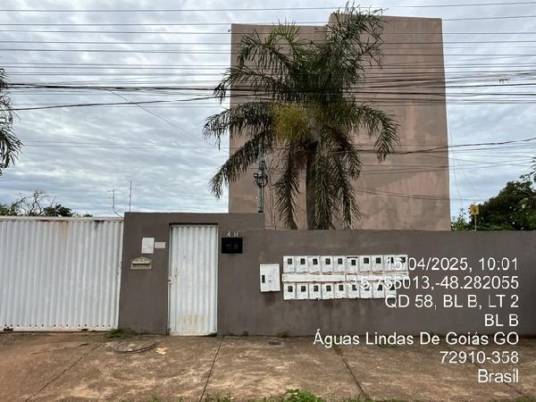 Apartamento - Venda, PARQUE DA BARRAGEM SETOR 12, AGUAS LINDAS DE GOIAS, GO