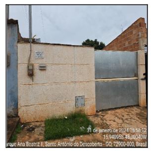 Casa - Venda, JARDIM ANA BEATRIZ II, SANTO ANTONIO DO DESCOBERTO, GO