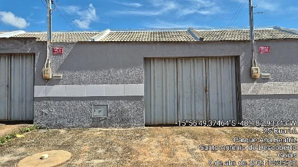 Casa - Venda, JARDIM ANA BEATRIZ I, SANTO ANTONIO DO DESCOBERTO, GO