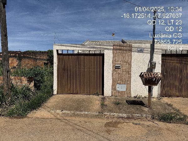Casa - Venda, CIDADE INDUSTRIAL FRACAROLI, LUZIANIA, GO