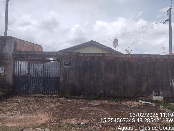 Casa - Venda, AGUAS LINDAS DE GOIAS, GO