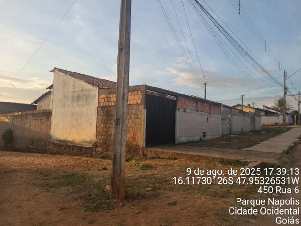 Casa - Venda, PARQUE NAPOLIS A, CIDADE OCIDENTAL, GO