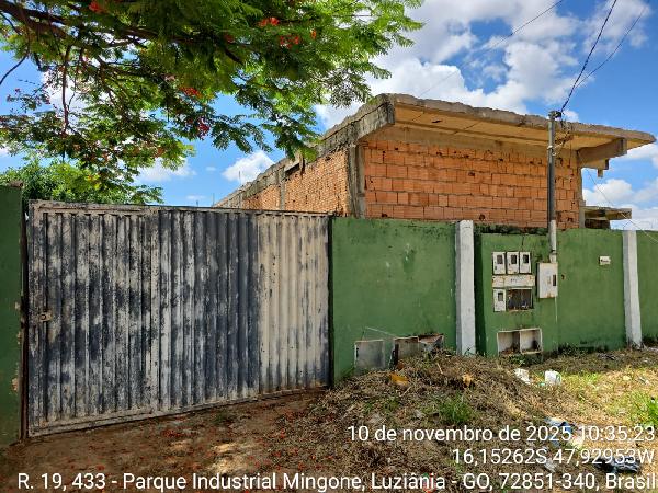 Casa - Venda, PARQUE INDUSTRIAL MINGONE, LUZIANIA, GO