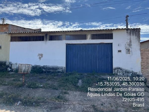 Casa - Venda, RESIDENCIAL JARDIM PARAISO, AGUAS LINDAS DE GOIAS, GO