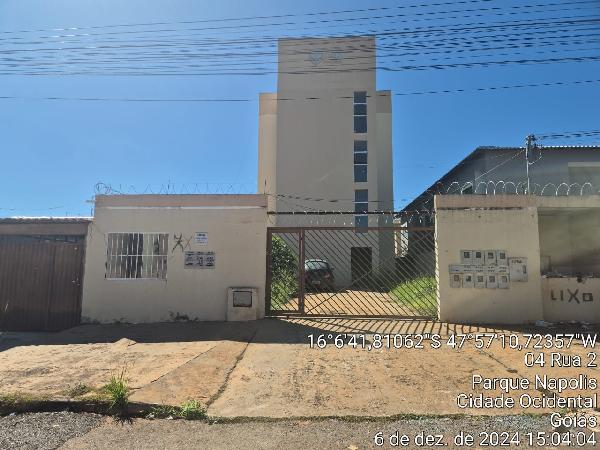 Apartamento - Venda, PARQUE NAPOLIS A, CIDADE OCIDENTAL, GO