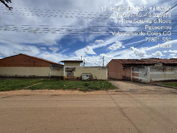Casa - Venda, CHACARAS ARAGUAIA, VALPARAISO DE GOIAS, GO